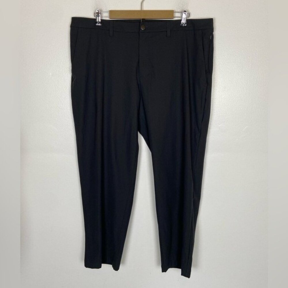 Lululemon ABC Classic Men's Pants Sz 40X27 Gray‎ Warpstreme Stretch Tech Trouser